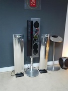 BEOLAB 12.3 SPEAKERS AND STANDS
